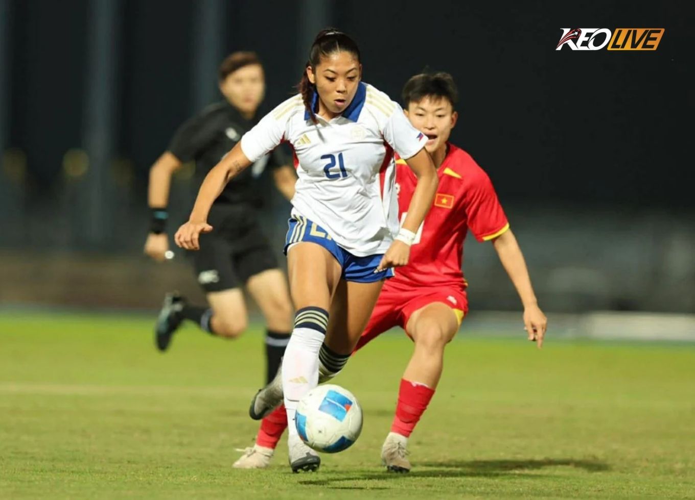 nữ vn vs phil | Keolive