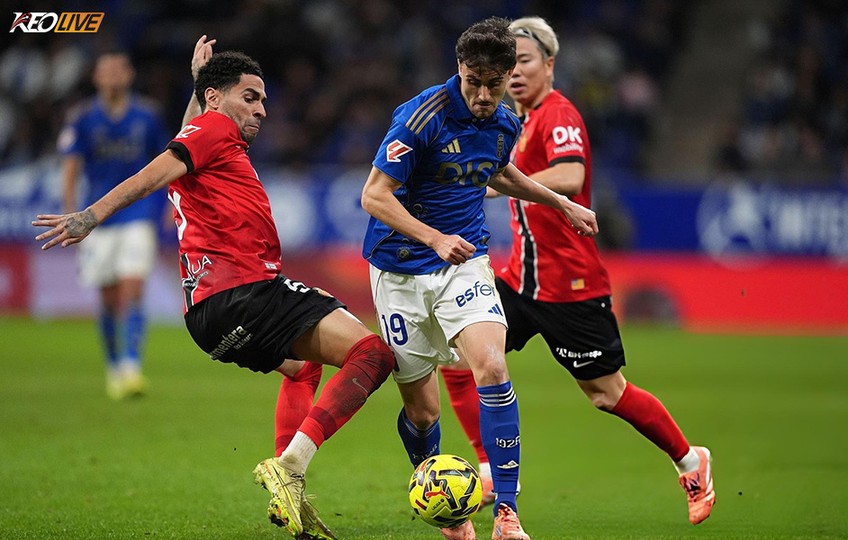 Real Oviedo đang ngụp lặn ở cuối BXH | Keolive