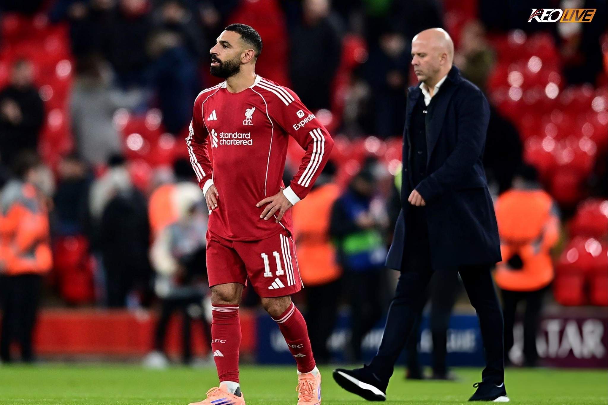 Phong độ suy giảm khiến vai trò của Salah tại Liverpool dần hạn chế | Keolive