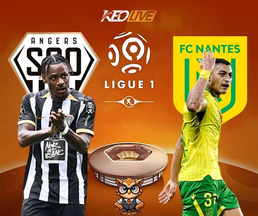 Trận đấu giữa Angers vs Nantes | Keolive
