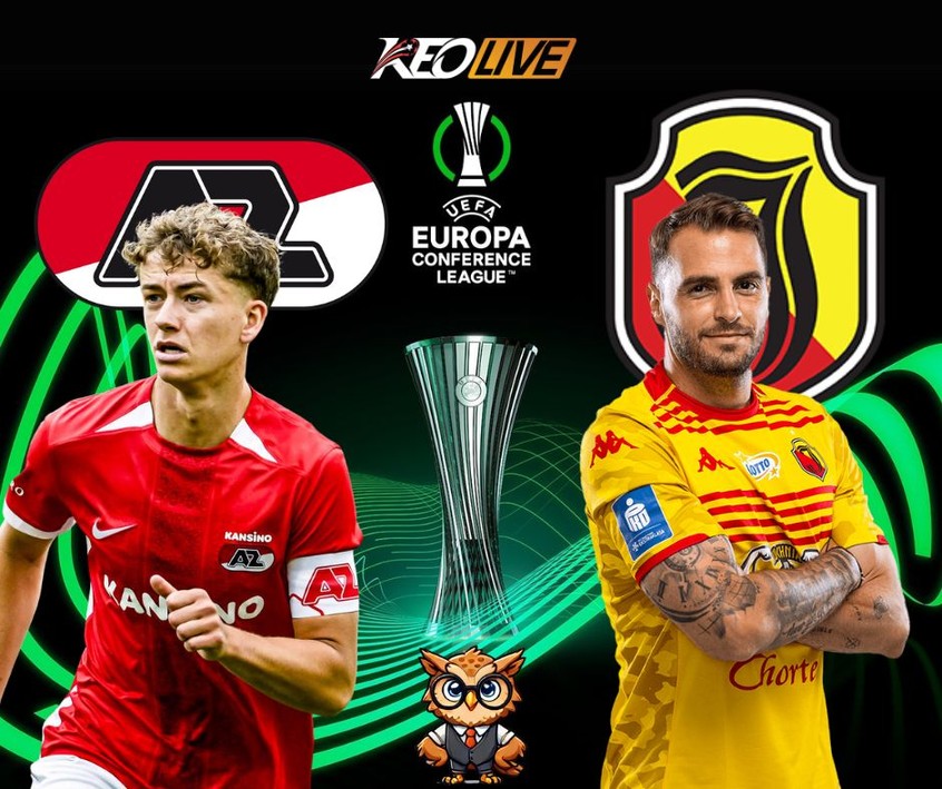 Trận đấu giữa AZ Alkmaar vs Jagiellonia Bialystok | Keolive
