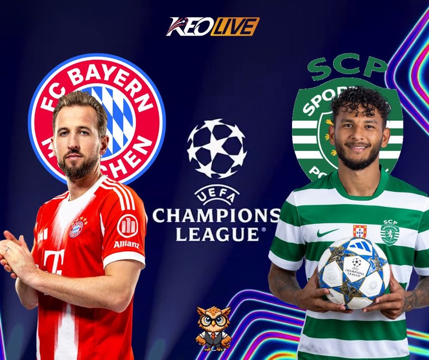 Trận so tài giữa Bayern Munich vs Sporting CP | Keolive