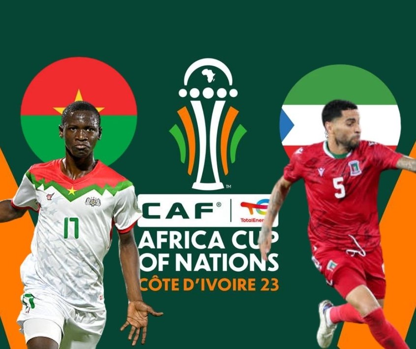 Trận đấu giữa Burkina Faso vs Equatorial Guinea | Keolive