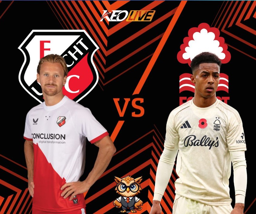 Trận đấu giữa FC Utrecht vs Nottingham Forest | Keolive