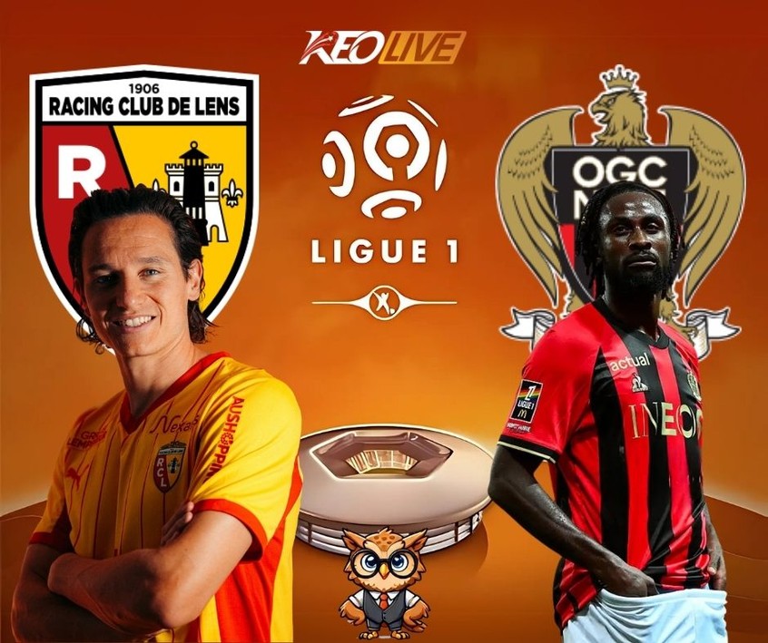 Trận đấu giữa Lens vs Nice | Keolive