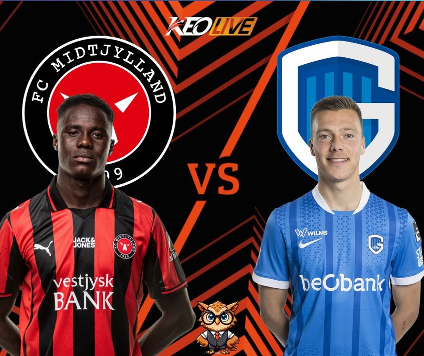Trận đấu giữa Midtjylland vs Genk | Keolive