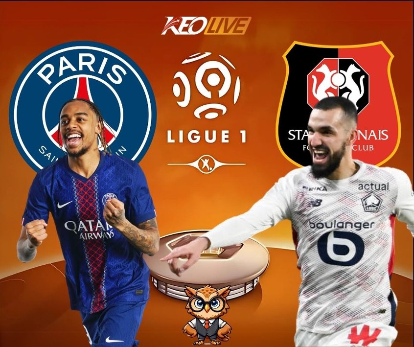 Trận đấu giữa PSG vs Rennes | Keolive