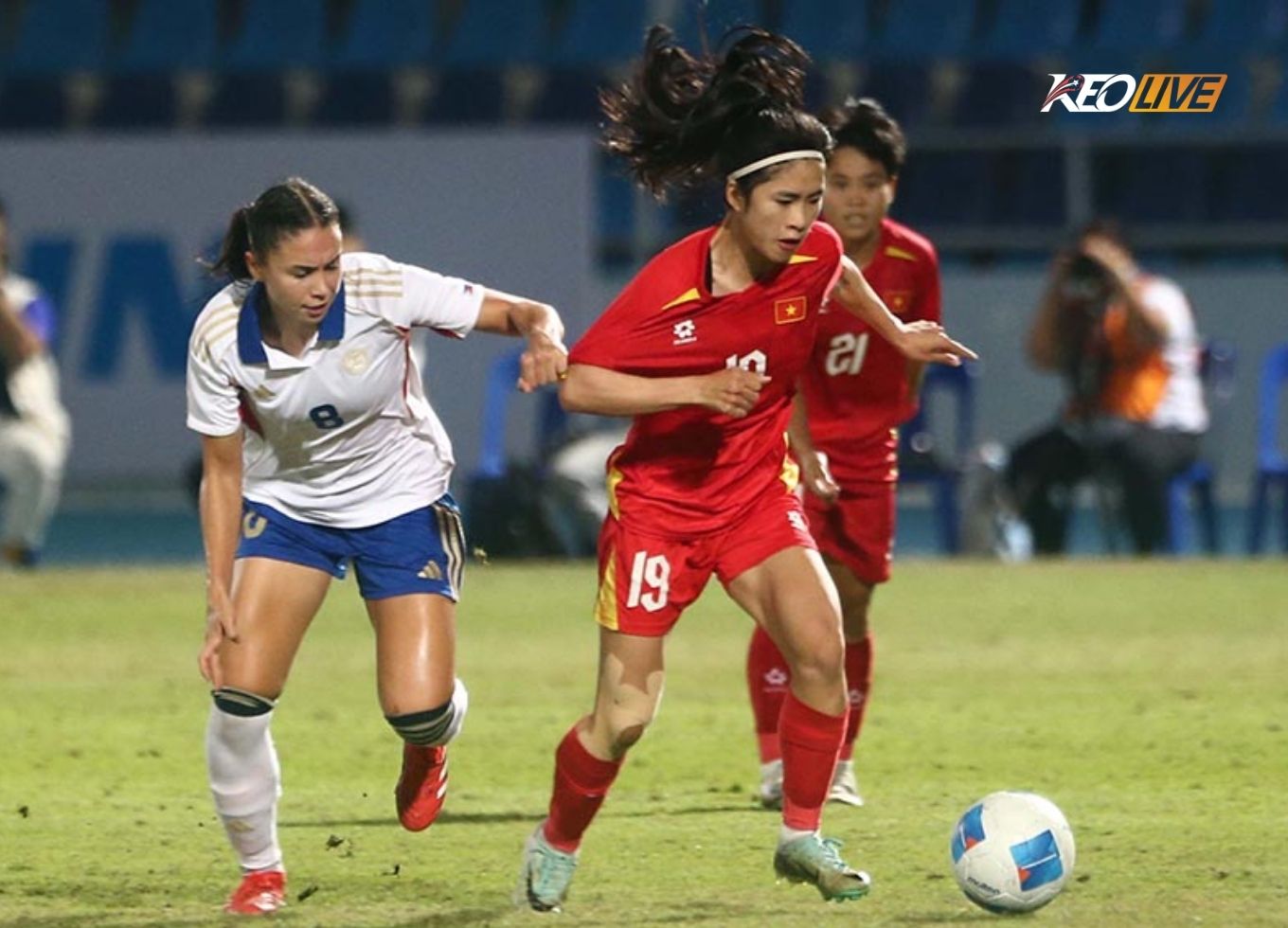 nữ vn vs phil | Keolive