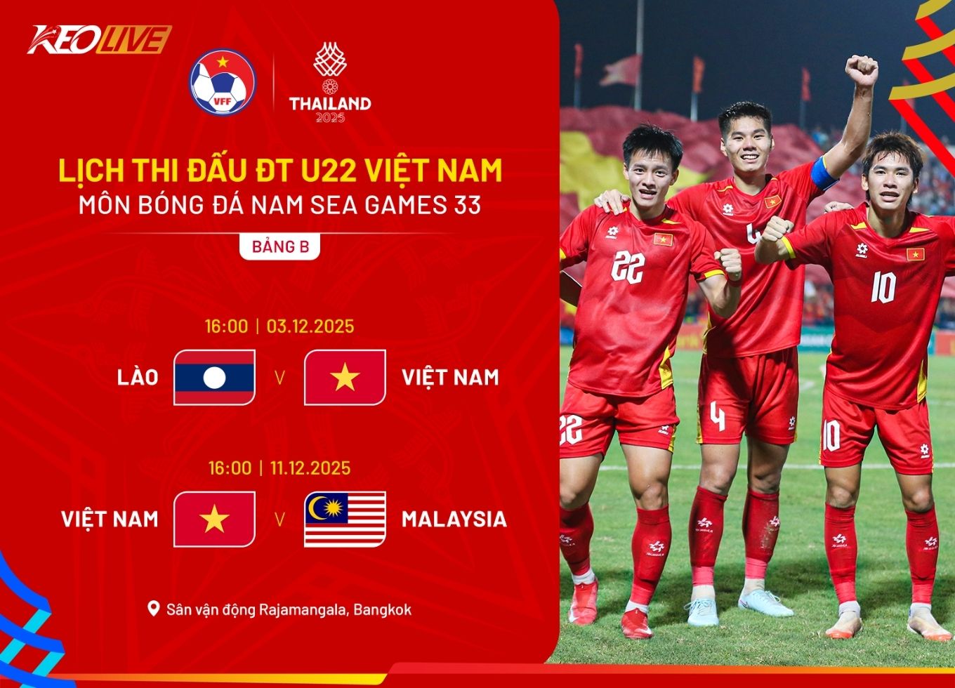 u22vietnam | Keolive