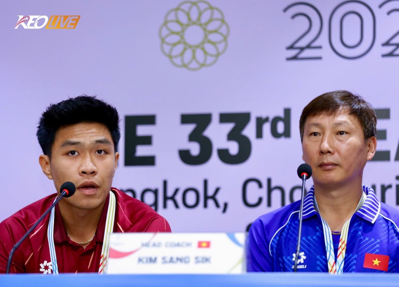 u22vn vs thái | Keolive