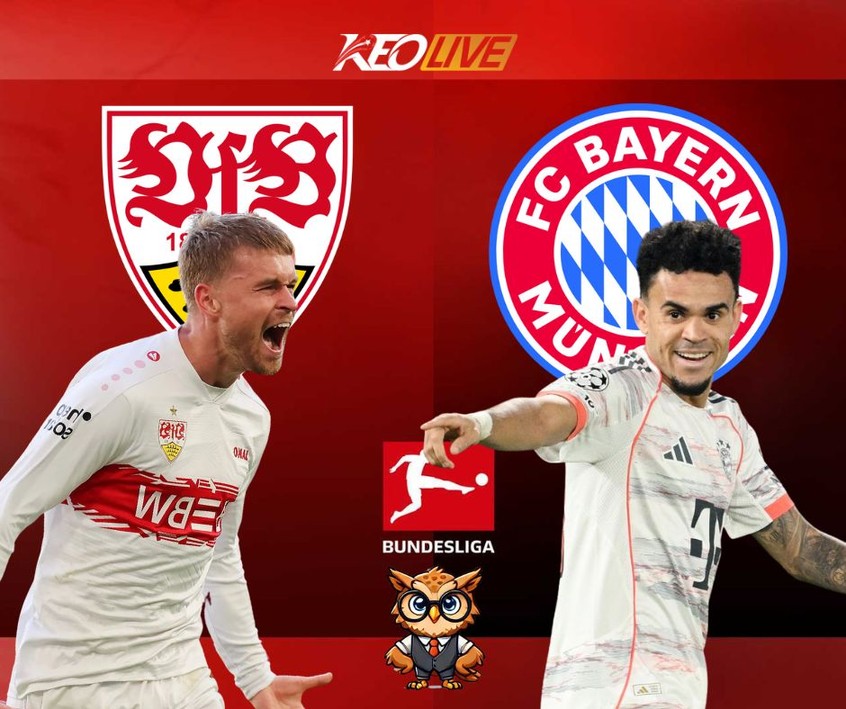 Trận đấu giữa VfB Stuttgart vs Bayern Munich | Keolive
