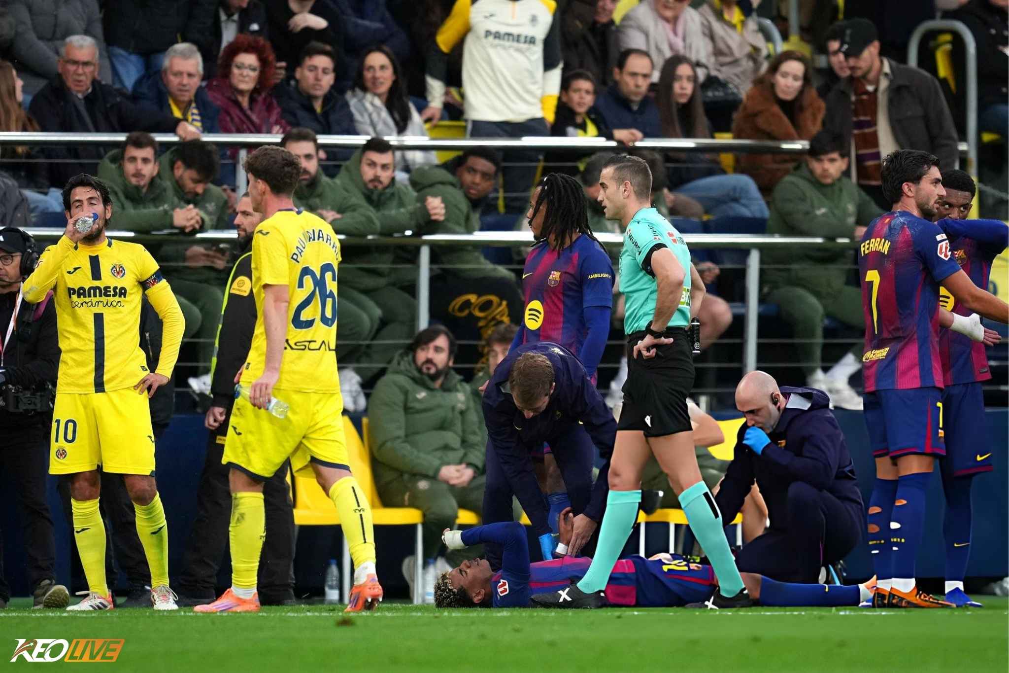 Thẻ đỏ của Vega khiến đội chủ nhà gặp bất lợi | Keolive