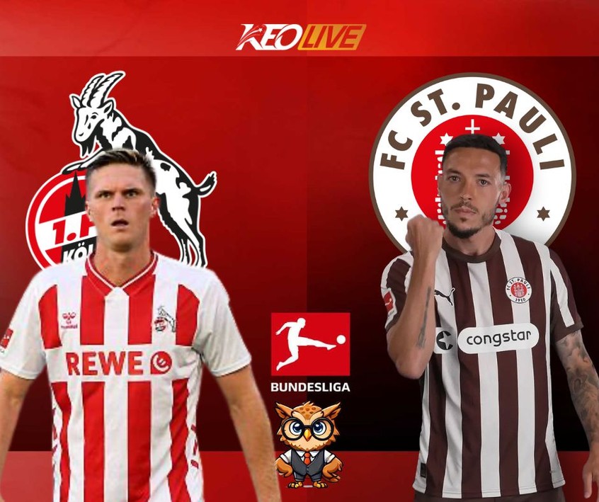 Trận đấu giữa 1. FC Köln vs St. Pauli | Keolive