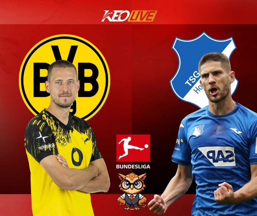 Trận đấu giữa Dortmund vs Hoffenheim | Keolive
