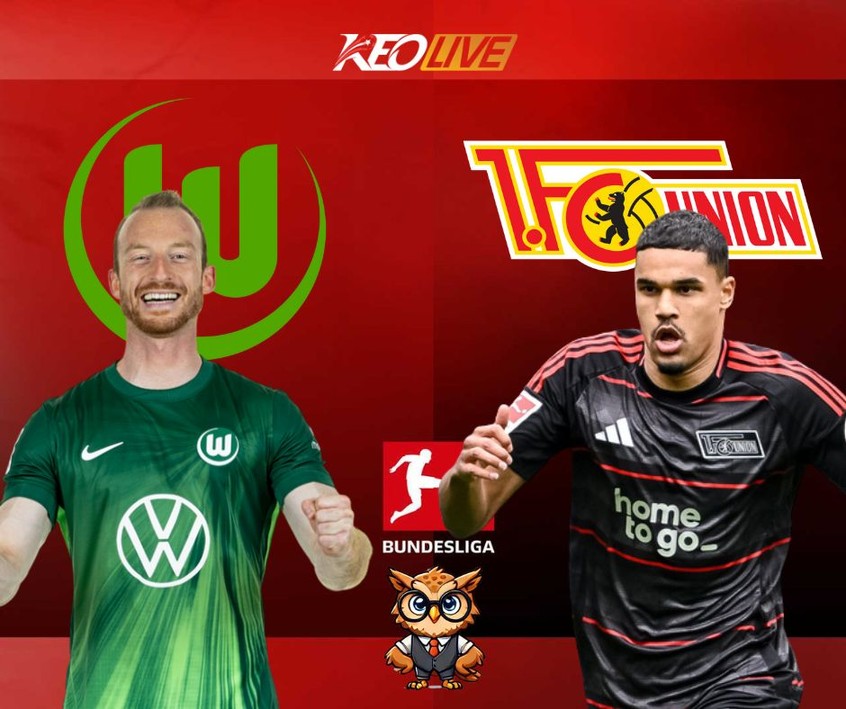 Trận đấu giữa Wolfsburg vs Union Berlin | Keolive