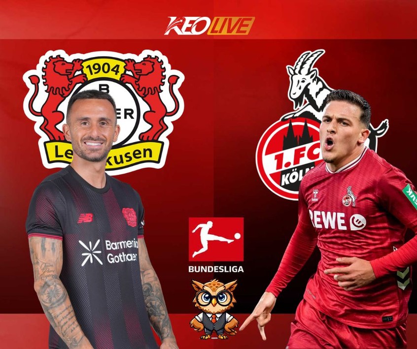 Trận đấu giữa Leverkusen vs Koln | Keolive