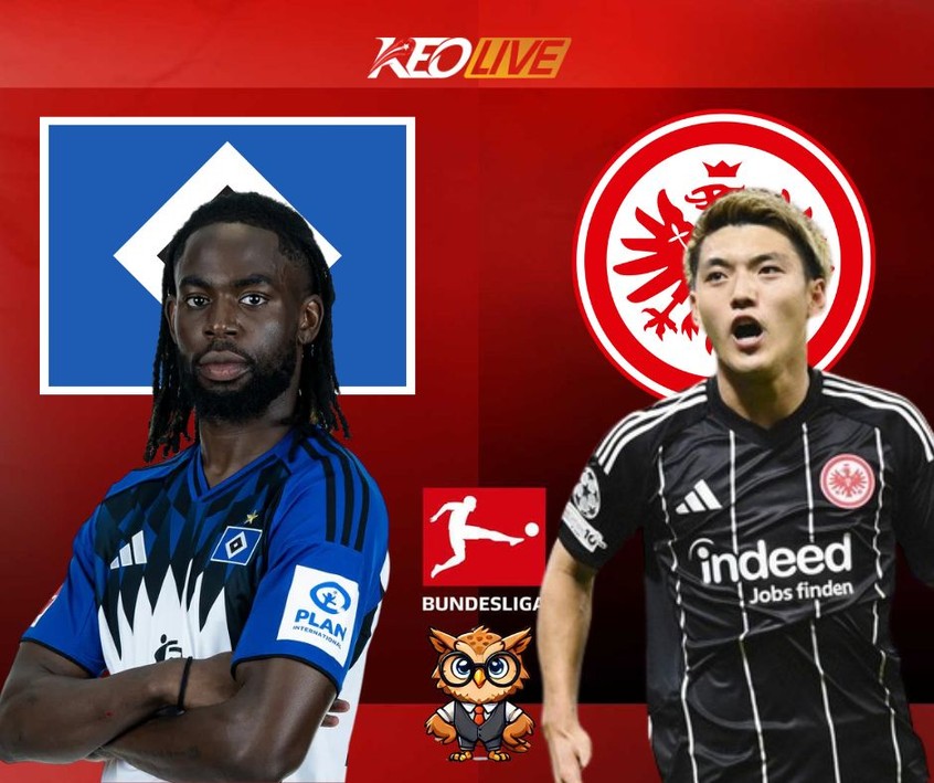Trận đấu giữa Hamburger SV vs Frankfurt | Keolive