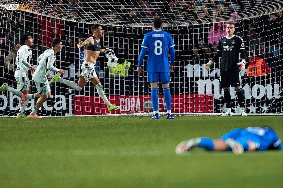 Cú sút của Albecete đẩy Real bay khỏi cúp nhà vua ngay từ vòng 1/16 | Keolive