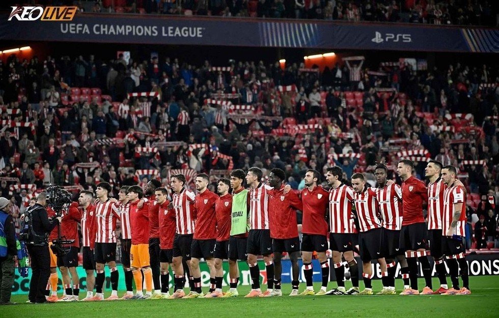 Athletic Club đang chật vật ở nhóm dưới | Keolive