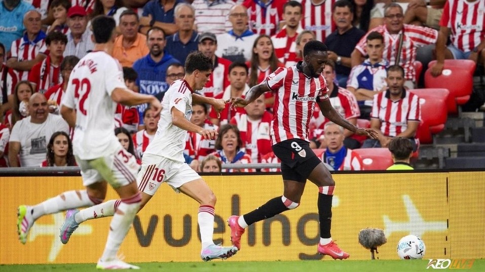 Ở lượt đi, hai đội đã khép lại với chiến thắng 3-2 nghiêng về Athletic Bilbao | Keolive