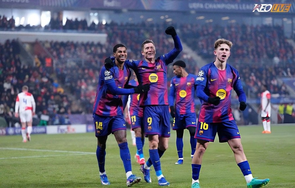 Barcelona đang đứng thứ 9 trên BXH | Keolive