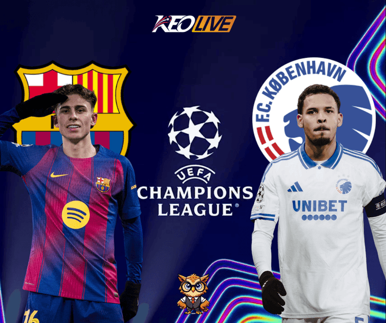 Barcelona vs Copenhagen | Keolive