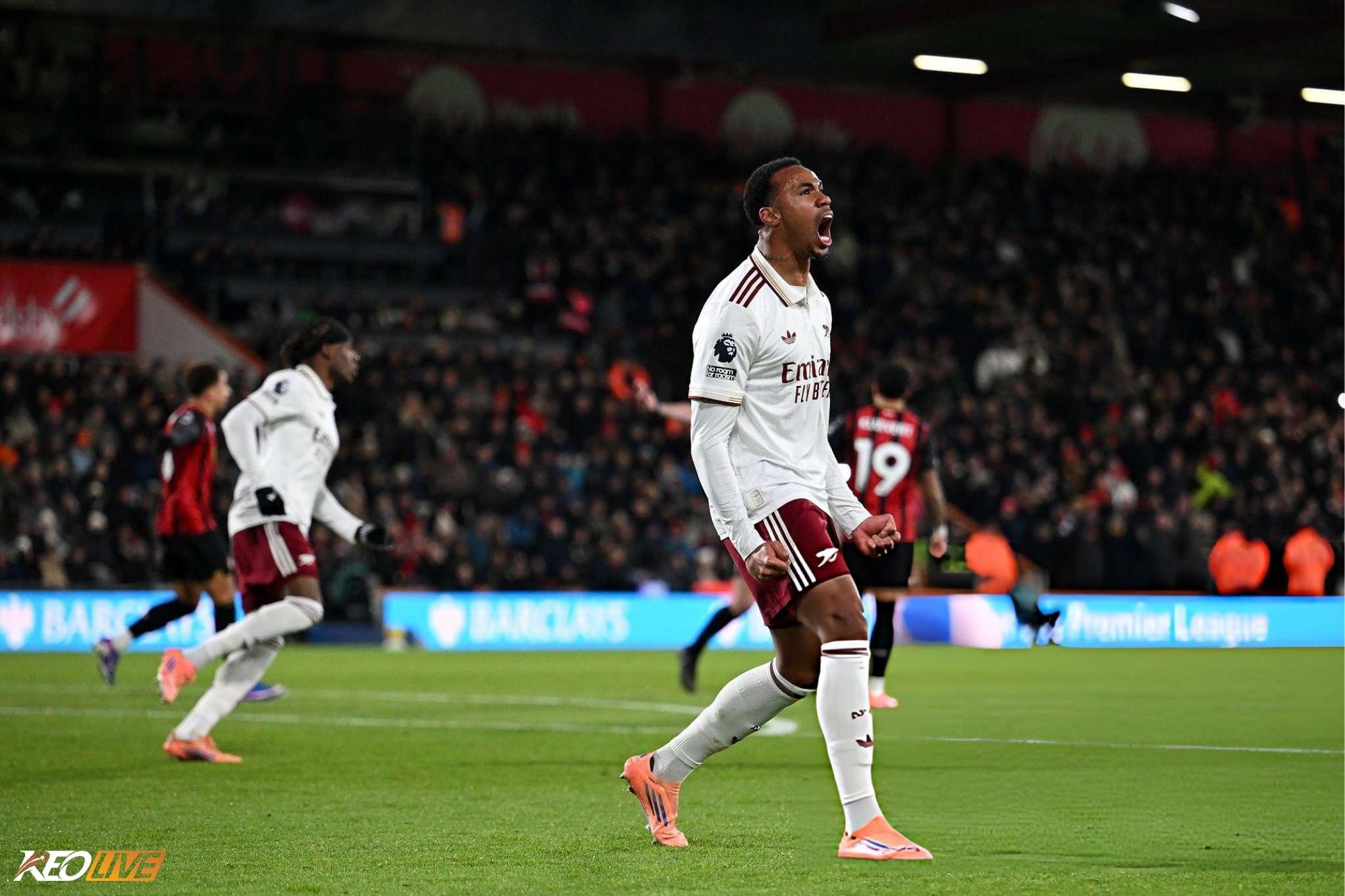 Bàn thắng thứ 20 tại Premier League của Gabriel | Keolive