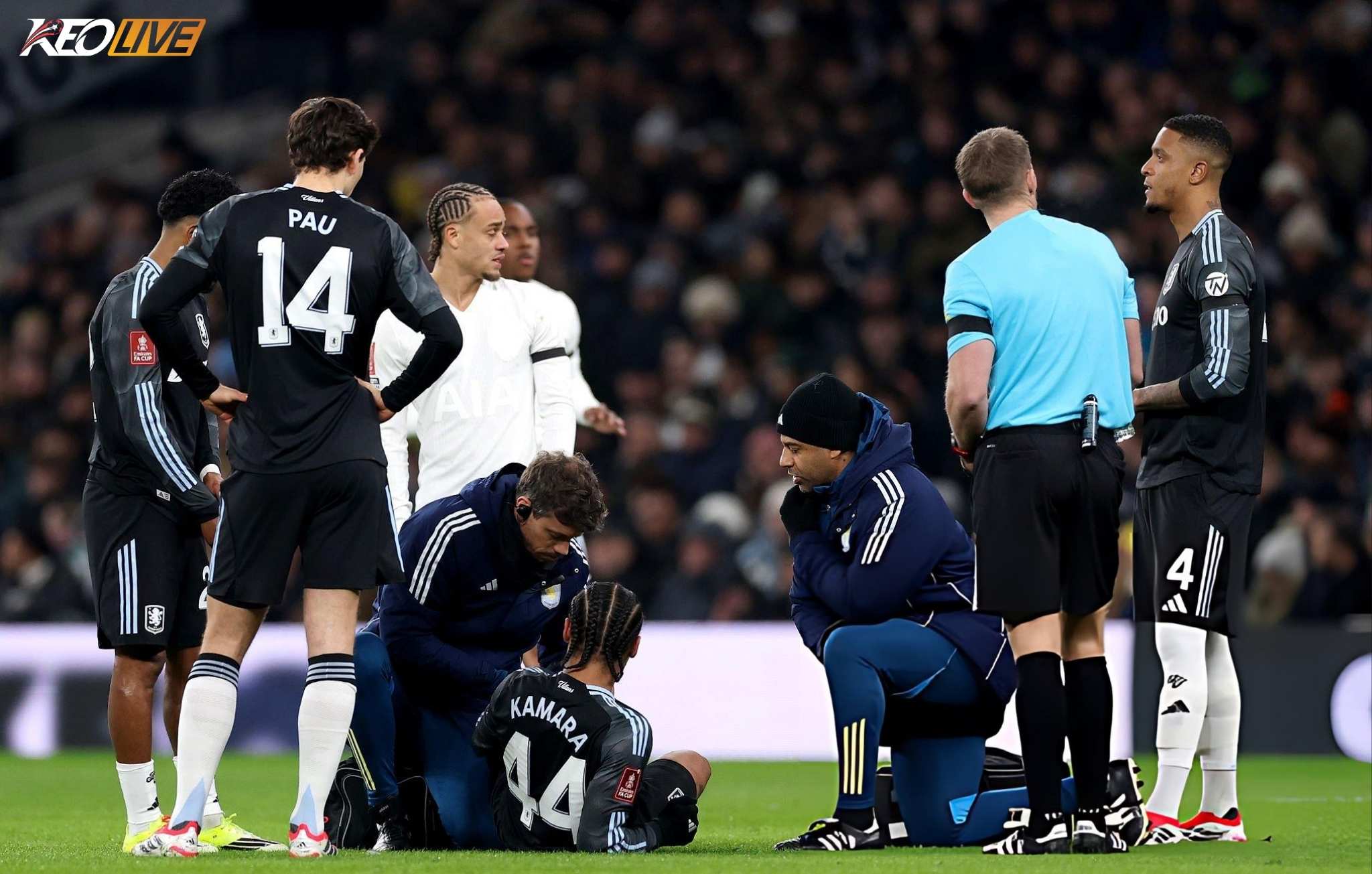 Boubacar Kamara gặp chấn thương nghiêm trọng | Keolive