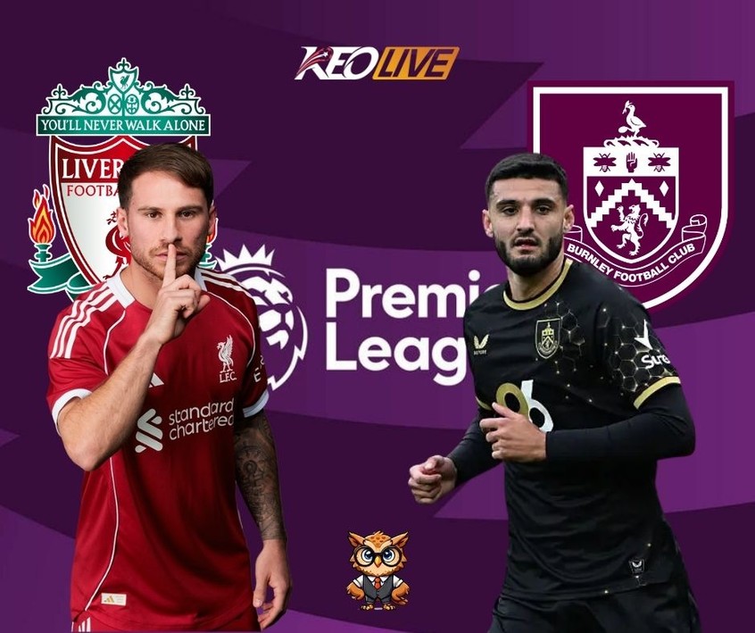 Cuộc đối đầu giữa Liverpool vs Burnley | Keolive