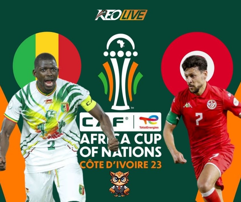 Cuộc đối đầu giữa Mali vs Tunisia | Keolive