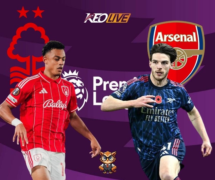 Cuộc đối đầu giữa Nottingham vs Arsenal | Keolive