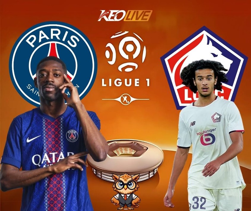 Cuộc đối đầu giữa PSG vs Lille | Keolive