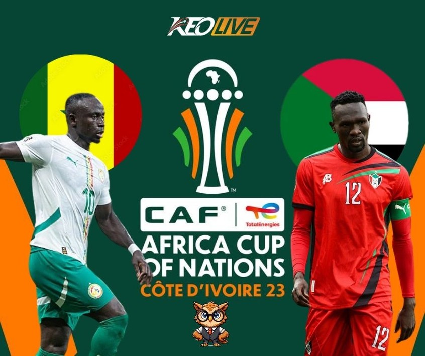 Cuộc đối đầu giữa Senegal vs Sudan | Keolive