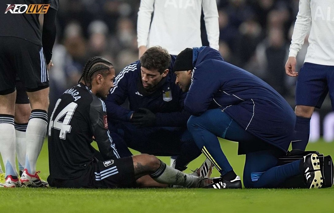 Đầu tháng 1, Villa từng chao đảo vì thiếu vắng Kamara | Keolive