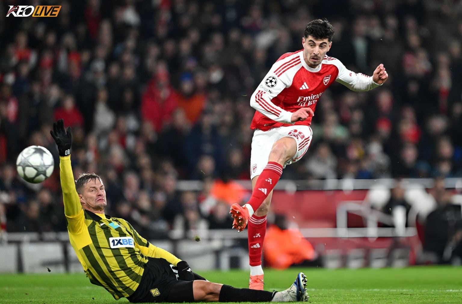 Màn trình diễn nổi bật của Kai Havertz trong lần đầu đá chính | Keolive