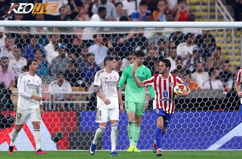 Bàn rút ngắn tỉ số đem lại hy vọng cho Atlético | Keolive