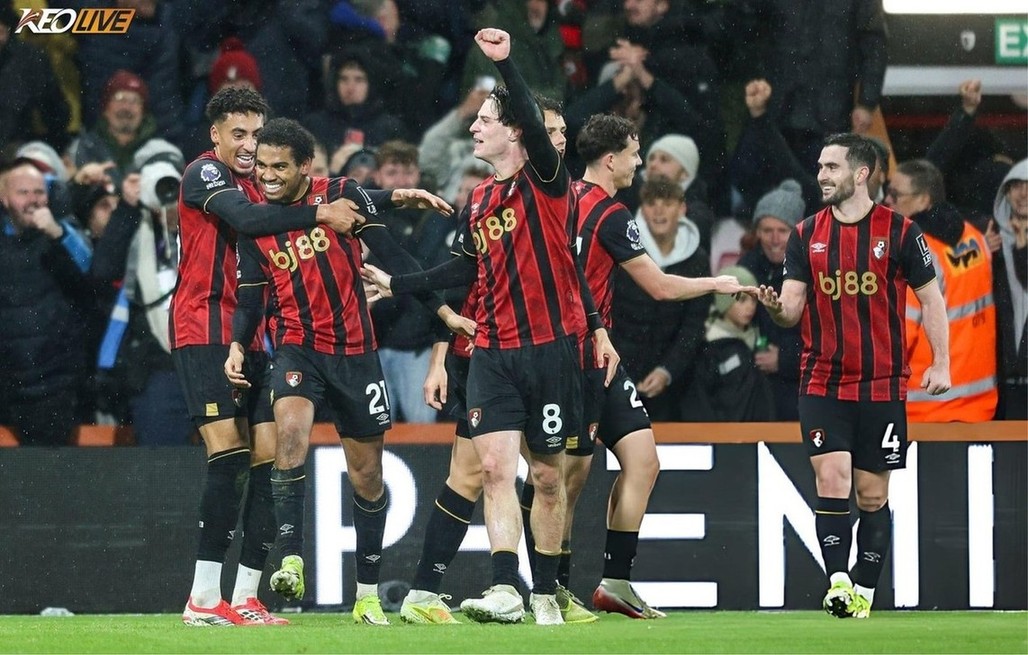 Diễn biến Bournemouth vs Liverpool 2512026 | Keolive