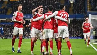 Hình ảnh cho bài Hàng công tỏa sáng, Arsenal tạm chiếm lợi thế trước Chelsea tại EFL Cup