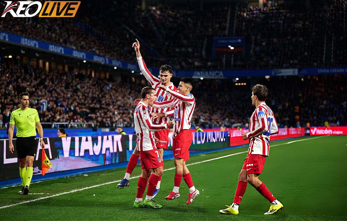 Pha sút phạt thần sâu của Griezmann phá vỡ thế bế tắc | Keolive