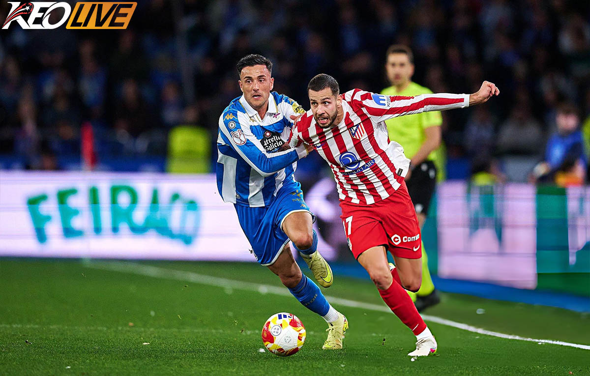 Deportivo đã gây ra không ít khó khăn cho đội bóng của HLV Simeone | Keolive