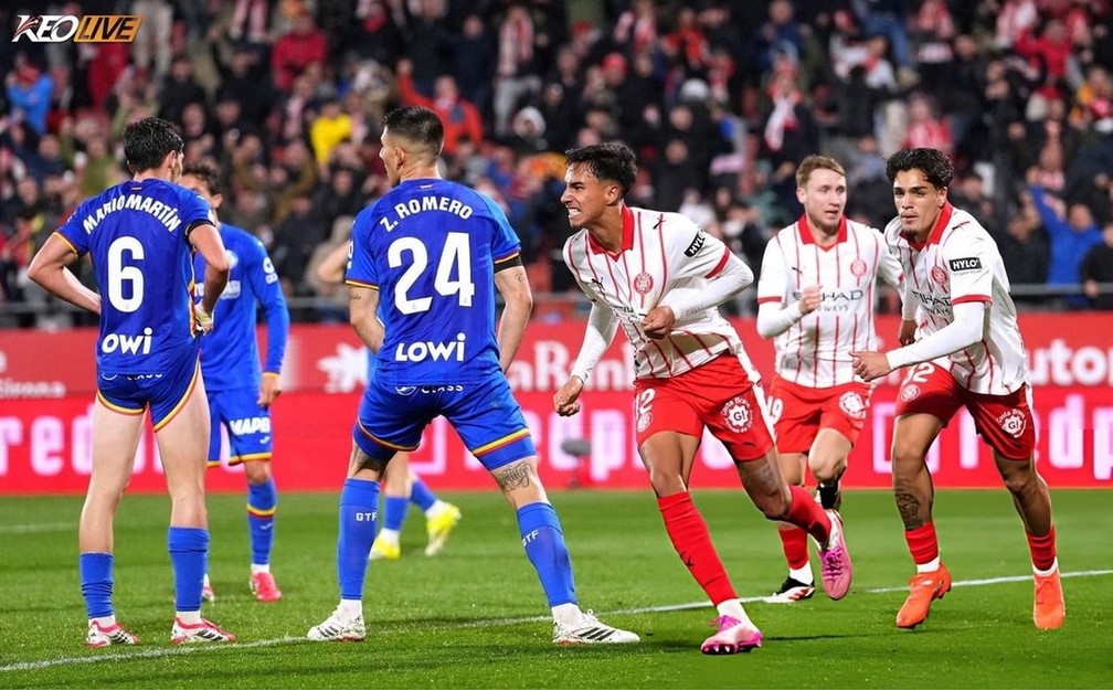 Bàn gỡ hòa ở phút bù giờ giữ lại 1 điểm cho Girona | Keolive