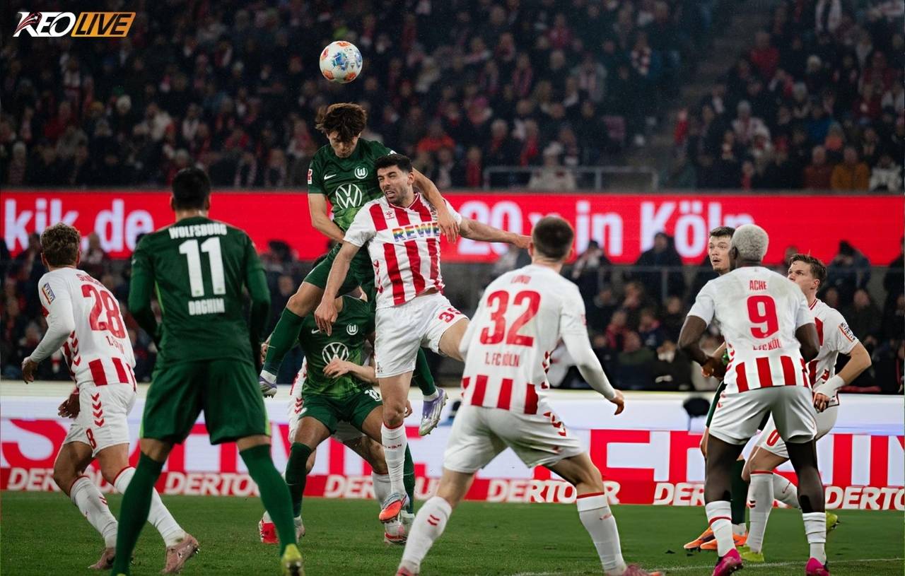 Nỗ lực của đội khách vướng phải hàng phòng ngự kỷ luật của Koln | Keolive