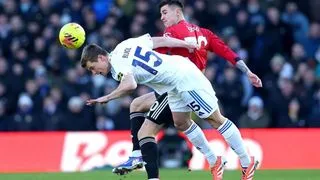 Hình ảnh cho bài Cunha cứu rỗi Quỷ Đỏ, Man United chia điểm nghẹt thở với Leeds