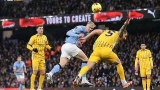 Hình ảnh cho bài Guardiola "hết phép", Man City hòa Brighton ngay trên sân nhà Etihad