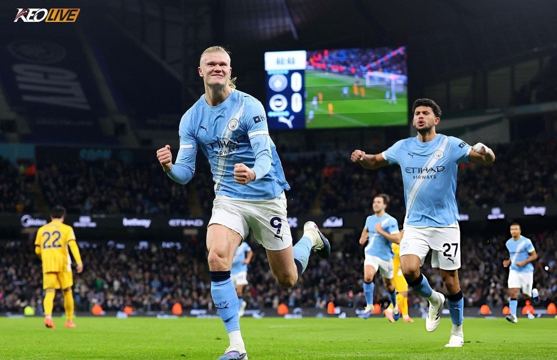 Haaland có pha lập công thứ 20 tại Premier League mùa này | Keolive