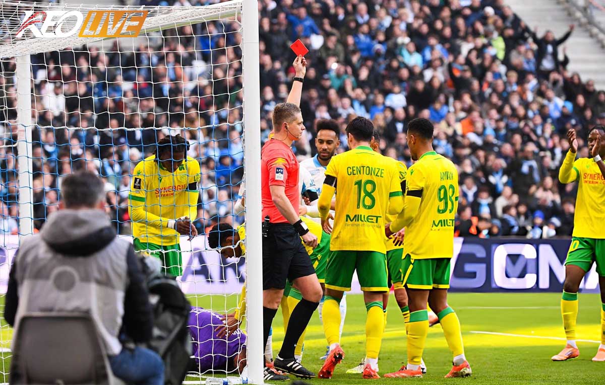 Marseille tự làm khó mình với những thẻ đỏ | Keolive