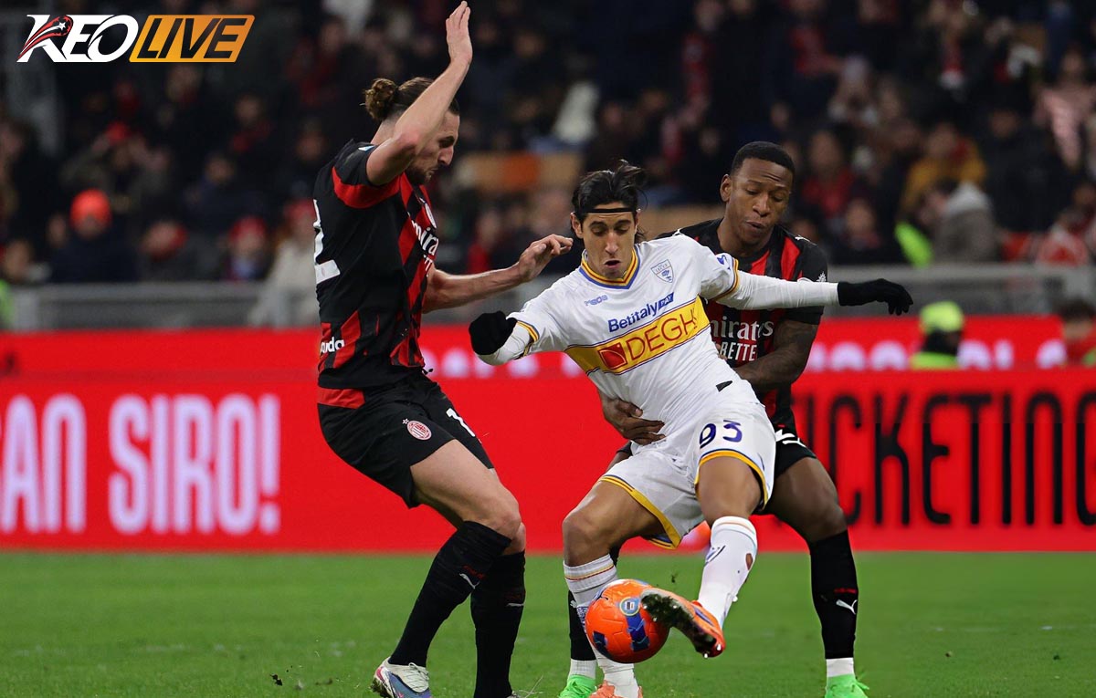 Milan áp đảo những gặp nhiều khó khăn trước Lecce | Keolive