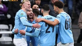 Hình ảnh cho bài Semenyo lại nổ súng, Man City chiếm lợi thế trước Newcastle