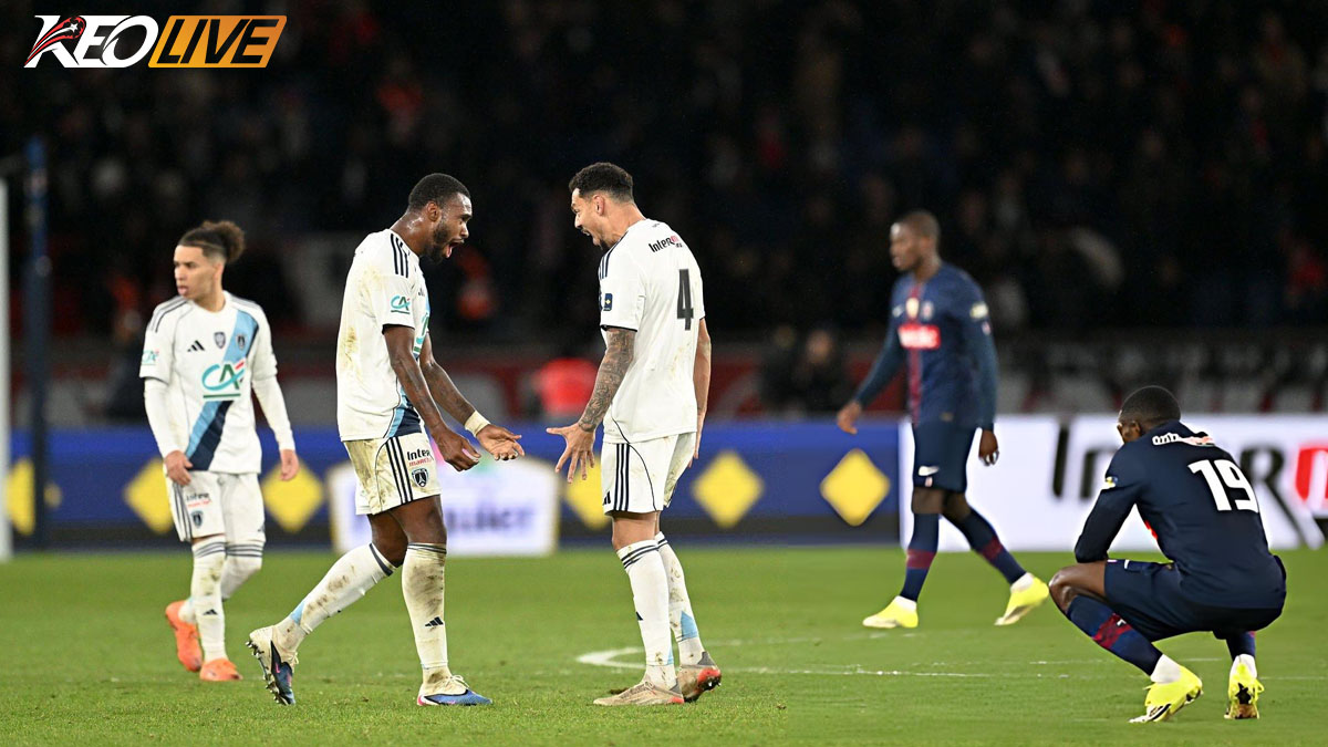 Bàn thắng của Ikoné đưa Paris FC vươn lên dẫn trước | Keolive