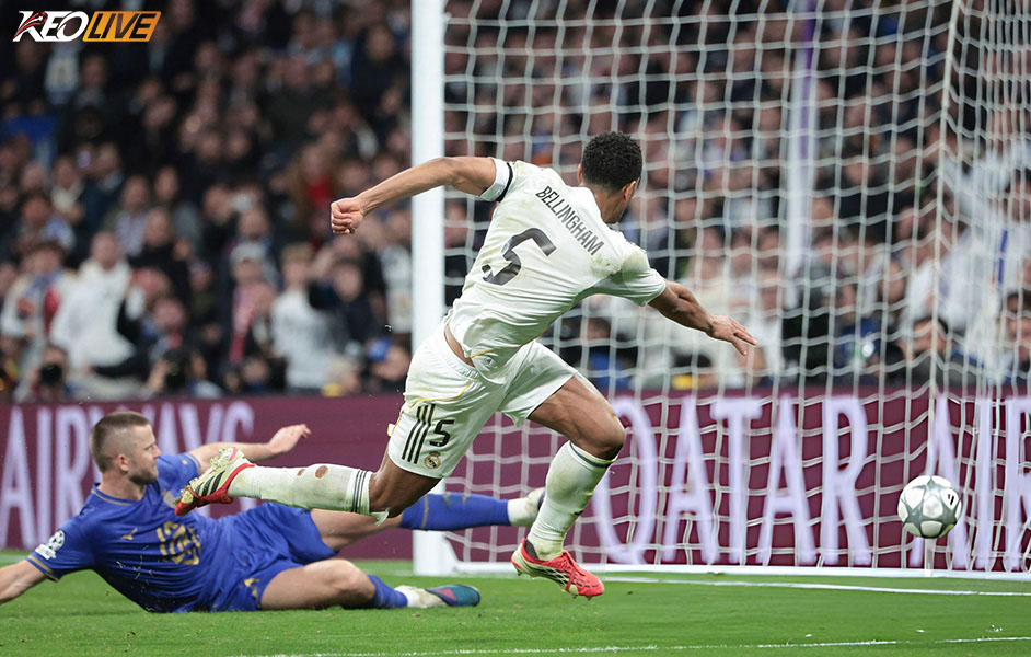 Bellingham ghi "match point" cho Real | Keolive